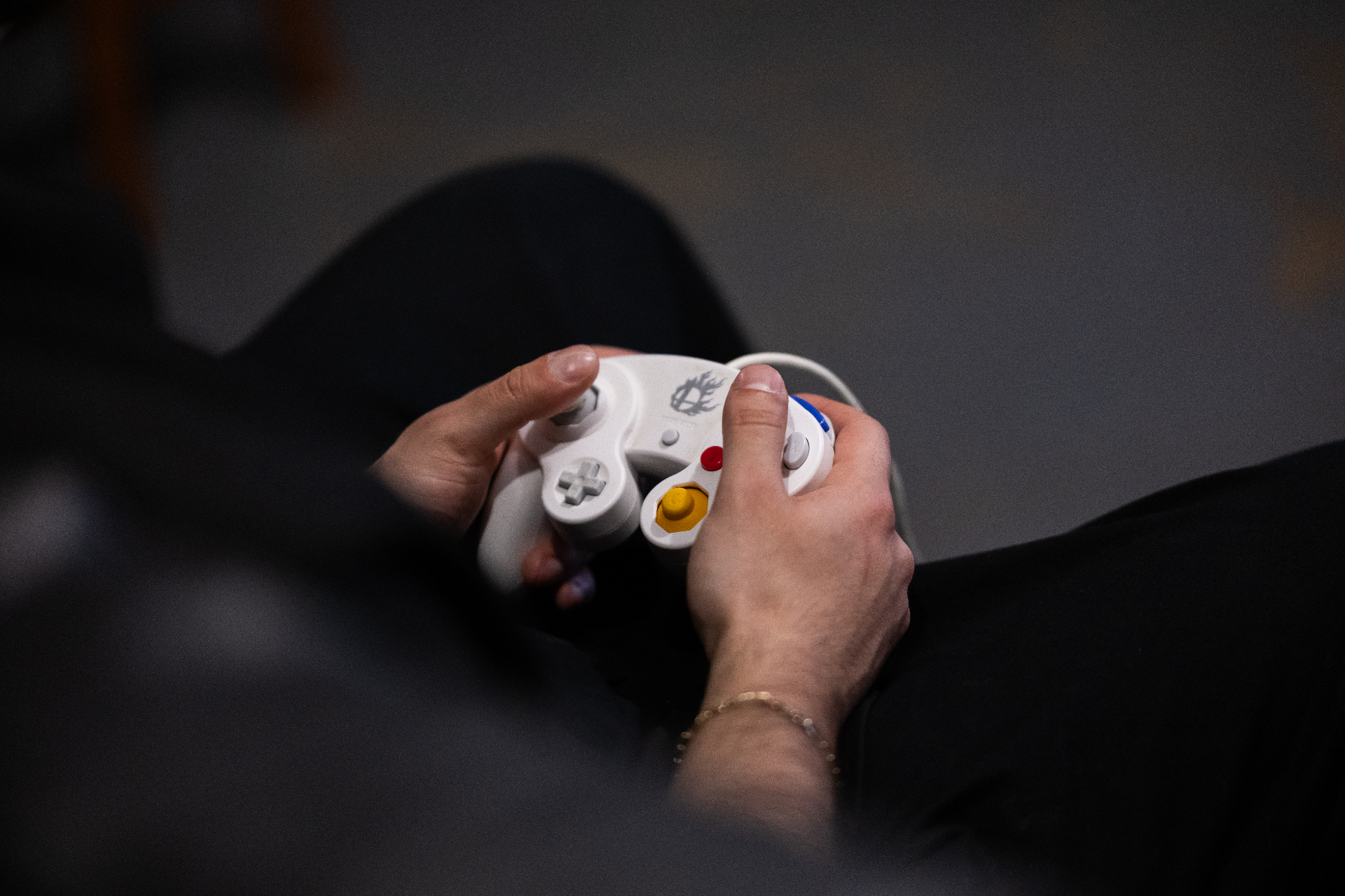 Manette GameCube blanche Super Smash Bros
